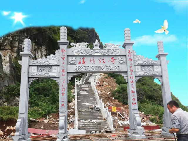 古代街頭橫幅：門(mén)樓牌坊的風(fēng)景